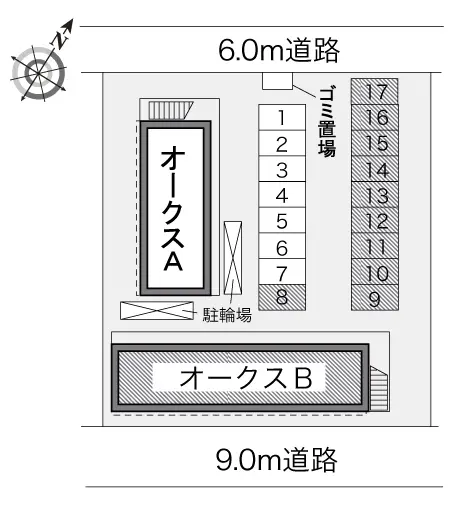 ★手数料０円★千葉市若葉区みつわ台　月極駐車場（LP）